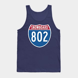 Snowboard Vermont Tank Top